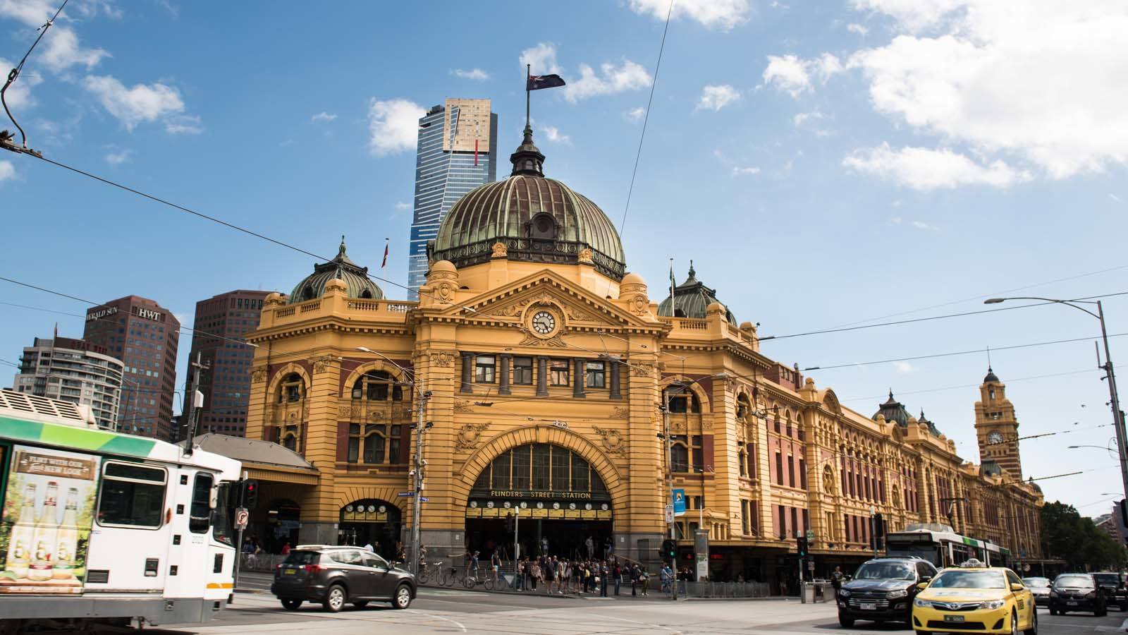 Flinders Street Station, Melbourne, Victoria, Australia